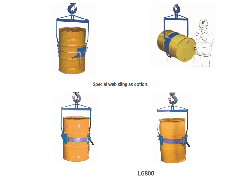 LM800N / LG800 Ridicătoare cu tambur verticale